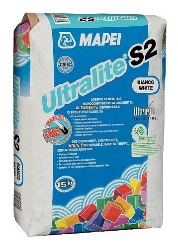 MAPEI Klej cementowy ULTRALITE S2 szary (15 kg)