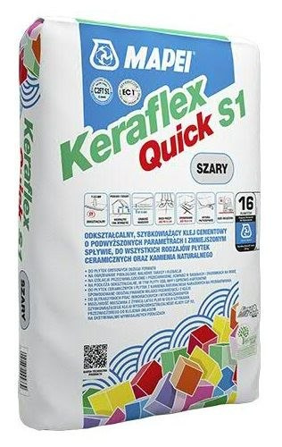 MAPEI Klej KERAFLEX QUICK S1 szary (23 kg)