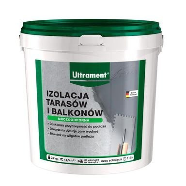 ULTRAMENT Masa hydroizolacyjna DO TARASÓW (24 kg)