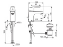 ORAS Safira 1004F Bateria umywalkowa