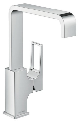 HANSGROHE Metropol Bateria umywalkowa jednouchwytowa 230 z kompletem odpływowym push-open, uchwyt loop - 74511000