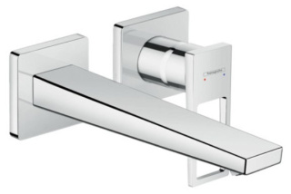 HANSGROHE Metropol Bateria umywalkowa jednouchwytowa z wylewką 225 mm, montaż podtynkowy, uchwyt loop - 74526000