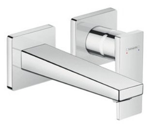 HANSGROHE Metropol Bateria umywalkowa jednouchwytowa z wylewką 165 mm, montaż podtynkowy, element zewnętrzny - 32525000