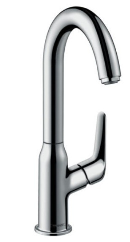 HANSGROHE Novus Bateria umywalkowa jednouchwytowa 240 z obrotową wylewką bez kompletu odpływowego chrom - 71128000