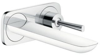 HANSGROHE Puravida Bateria umywalkowa jednouchwytowa z wylewką o dł. 16,5cm biały/chrom - 15084400