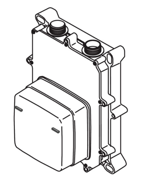 ORAS Electra 6527A Korpus zaworu pisuarowego