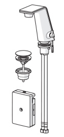 ORAS ALESSI Sense by Oras 8710F Bateria umywalkowa, 3V