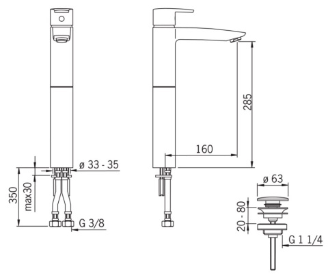 ORAS Cubista 2801F Bateria nablatowa