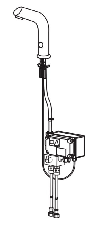 ORAS Electra 6104 Bateria umywalkowa, 230V