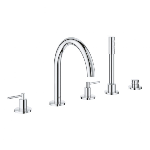 GROHE ATRIO 5-otworowa bateria wannowa-19922003