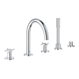 GROHE ATRIO 5-otworowa bateria wannowa-19923003