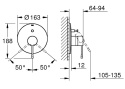 GROHE ESSENCE jednouchwytowa bateria wannowa-19285A01