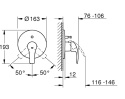 GROHE EUROSMART jednouchwytowa bateria wannowa-19450002