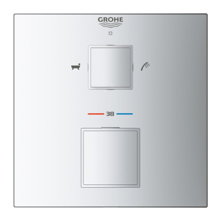 GROHE GROHTHERM CUBE termostatyczna bateria wannowa-24155000