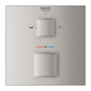 GROHE GROHTHERM CUBE termostatyczna bateria wannowa-24155DC0