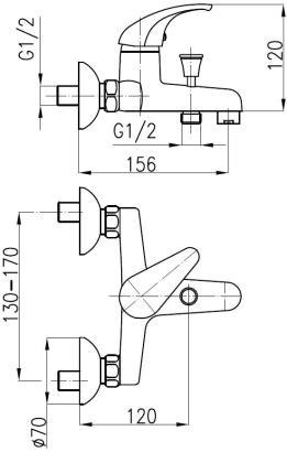 KFA BARYT bateria wannowa-554-010-00