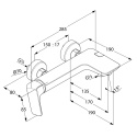 KLUDI AMEO bateria wannowo-natryskowa DN 15-416710575