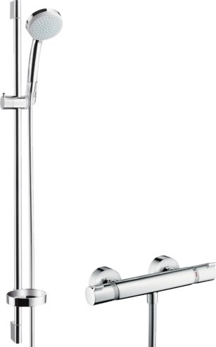 HANSGROHE Croma 100 Zestaw prysznicowy Vario EcoSmart-27033000