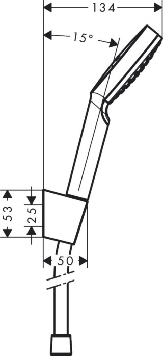 HANSGROHE Crometta Punktowy zestaw prysznicowy-26690400