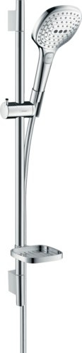 HANSGROHE Raindance Select E Zestaw prysznicowy 120 3jet z drążkiem 65 cm i mydelniczką-26620000