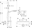 HANSGROHE Raindance Select S Zestaw prysznicowy 150-27037000