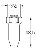 GROHE ZAWÓR OPRÓŻNIAJĄCY 1/2″-28988000