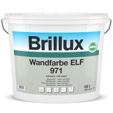 BRILLUX Farba Wandfarbe ELF 971 (15 L)