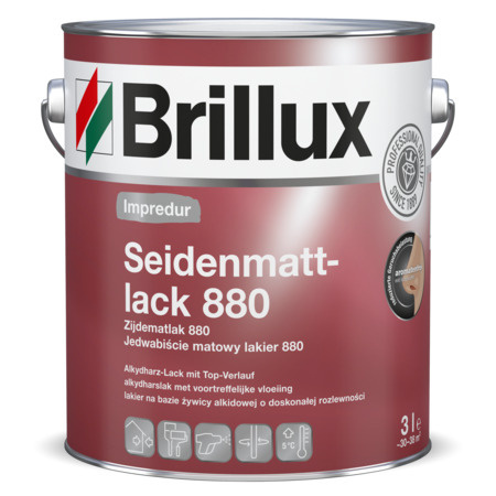 BRILLUX Lakier Impredur Seidenmattlack 880 (10L)