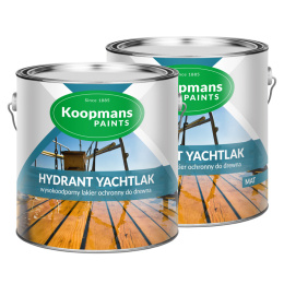 KOOPMANS HYDRANT YACHTLAK - Lakier do ochrony drewna na trudne warunki atmosferyczne