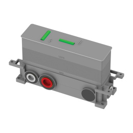OMNIRES BOX Element podtynkowy termostatycznej baterii 3-wyjściowej | BOXTE3F