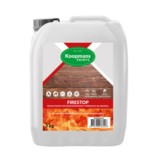KOOPMANS FIRESTOP - Wood Protector - przeciwogniowy impregnat do drewna (5 kg)