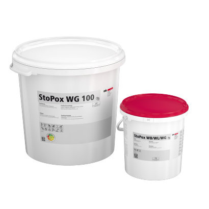 STO Epoksydowa żywica gruntująca StoPox WG 100 Set (A+B) (30 kg) STO Epoksydowa żywica gruntująca StoPox WG 100 Set (A+B) (30 kg)