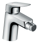 HANSGROHE Logis Jednouchwytowa bateria bidetowa 70 z cięgłem, metalowy kpl. odpływowy - 71203000