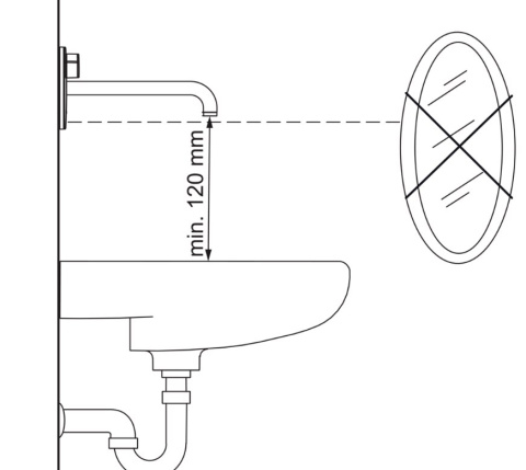 ORAS Electra 6611C Element natynkowy do baterii umywalkowej, 3V