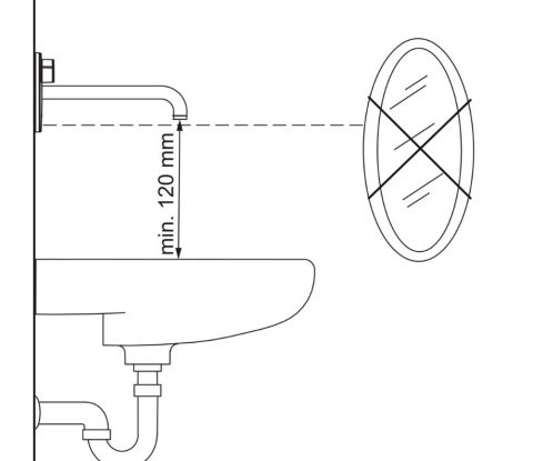 ORAS Electra 6622C Element natynkowy do baterii umywalkowej, 12V