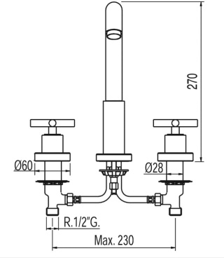 TRES BIMAX Bateria nablatowa - 168105