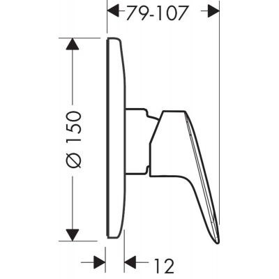 HANSGROHE Logis Zestaw prysznicowy- 71666000