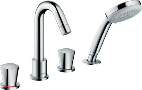 HANSGROHE Logis 4-otworowa bateria na brzeg wanny- 71314000