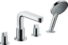 HANSGROHE Metris S 4-otworowa bateria na brzeg wanny- 31443000