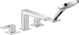 HANSGROHE Metropol 4-otworowa bateria na brzeg wanny- 74553000