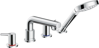 HANSGROHE Talis S 4-otworowa bateria na brzeg wanny- 72419000