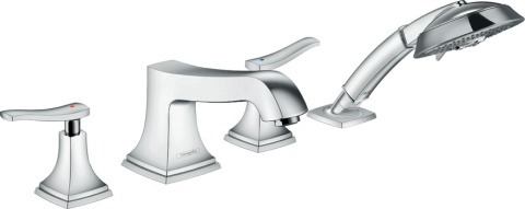 HANSGROHE Metropol Classic 4-otworowa bateria na brzeg wanny- 31441000