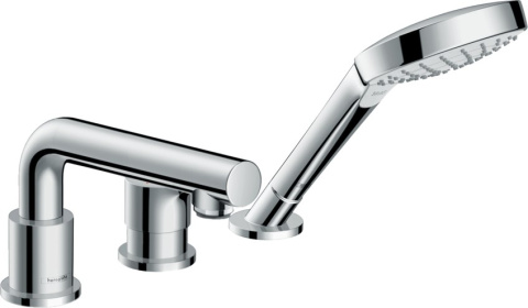 HANSGROHE Talis S 3-otworowa jednouchwytowa bateria na brzeg wanny- 72416000