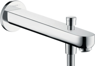 HANSGROHE Metris S Wylewka wannowa 22,8 cm z przełącznikiem- 31416000