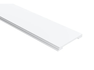 MARDOM DECOR BW001RT Prawe zakończenie boazerii angielskiej – 200 cm – do malowania