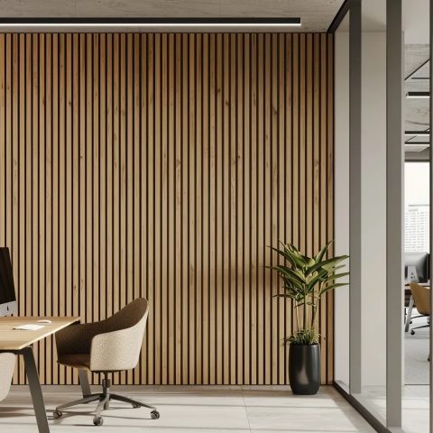 MARDOM DECOR L0205T Lamela Ścienna Dąb Naturalny – kolekcja Medio – 200 cm