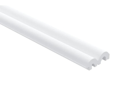 MARDOM DECOR L0401LTP Lewe zakończenie lameli białej Premium – kolekcja Sereno – 200 cm – lakierowane