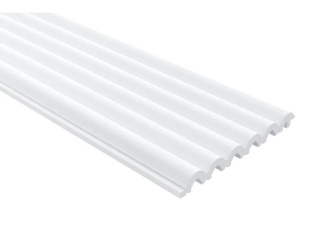 MARDOM DECOR L0401TP Lamela biała Premium – kolekcja Sereno – 200 cm – lakierowana
