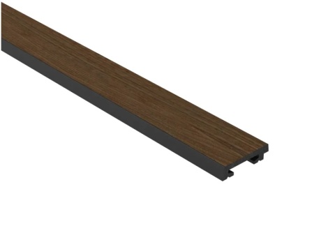 MARDOM DECOR L0504L Lewe zakończenie lameli Dąb Ciemny – kolekcja Grosso – 270 cm – laminowane