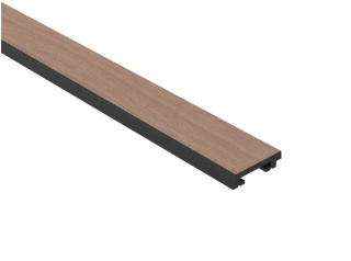 MARDOM DECOR L0503LT Lewe zakończenie lameli Dąb Szary – kolekcja Grosso – 200 cm – laminowane